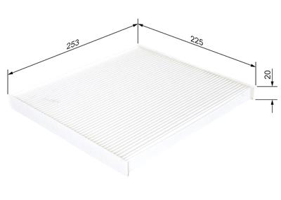 BOSCH 1 987 432 269 Číslo výrobce: M 2269. EAN: 4047025113175.