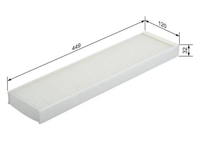 BOSCH 1 987 432 296 Číslo výrobce: M 2296. EAN: 4047024656178.