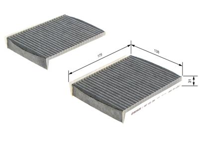 BOSCH 1 987 432 386 Číslo výrobce: R 2386. EAN: 4047023215635.