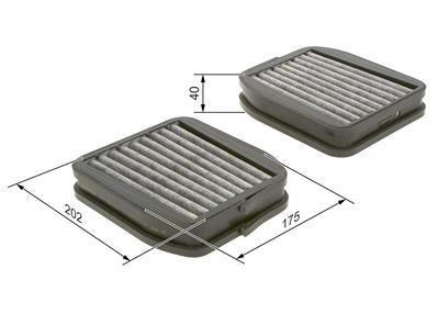 BOSCH 1 987 432 512 Číslo výrobce: R 2512. EAN: 4047024810150.