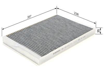 BOSCH 1 987 432 513 Číslo výrobce: R 2513. EAN: 4047024810297.