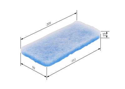 BOSCH 1 987 435 047 Číslo výrobce: M 5047. EAN: 4047025377249.