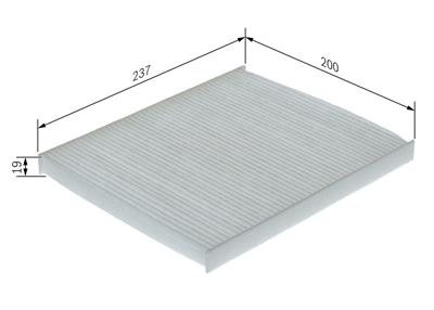 BOSCH 1 987 435 151 Číslo výrobce: M 5151. EAN: 4047026556018.