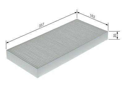 BOSCH 1 987 435 157 Číslo výrobce: M 5157. EAN: 4047023068675.