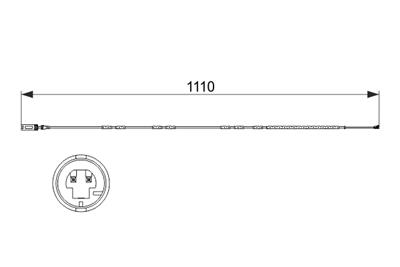 BOSCH 1 987 473 515 Číslo výrobce: AP843. EAN: 4047024868953.