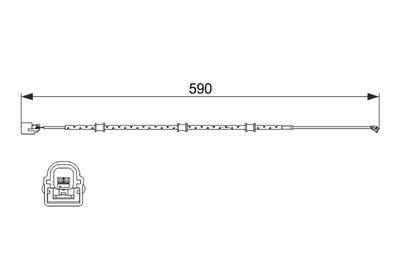 BOSCH 1 987 474 513 Číslo výrobce: AP613. EAN: 4047025387224.