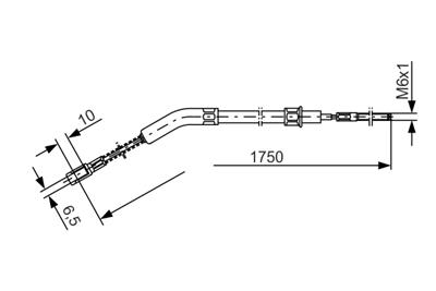 BOSCH 1 987 477 036 Číslo výrobce: BC030. EAN: 3165141200829.