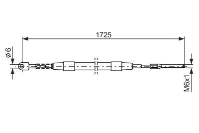 BOSCH 1 987 477 065 Číslo výrobce: BC056. EAN: 3165141185867.