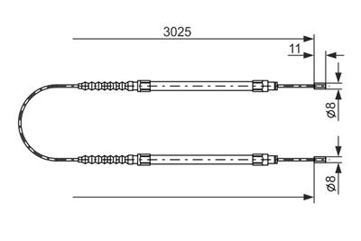 BOSCH 1 987 477 113 Číslo výrobce: BC862. EAN: 4047024190443.
