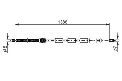 BOSCH 1 987 477 145 Číslo výrobce: BC125. EAN: 3165141186550.