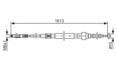 BOSCH 1 987 477 162 Číslo výrobce: BC142. EAN: 3165141186727.