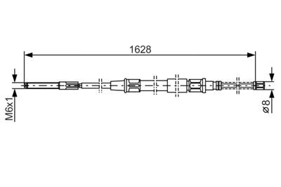 BOSCH 1 987 477 169 Číslo výrobce: BC148. EAN: 3165141186789.