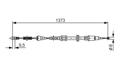 BOSCH 1 987 477 309 Číslo výrobce: BC217. EAN: 3165141187519.