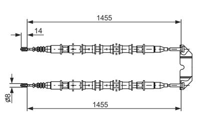 BOSCH 1 987 477 391 Číslo výrobce: BC286. EAN: 3165143347690.