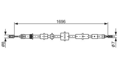 BOSCH 1 987 477 431 Číslo výrobce: BC318. EAN: 3165143336519.