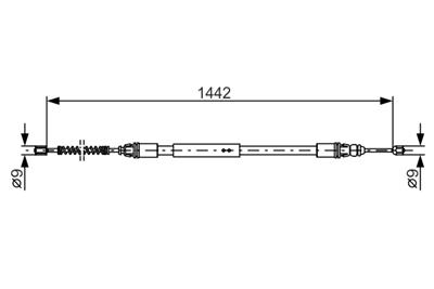 BOSCH 1 987 477 442 Číslo výrobce: BC328. EAN: 3165143336625.