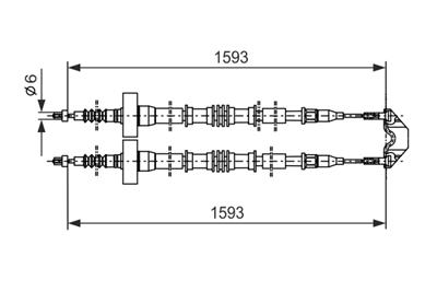 BOSCH 1 987 477 527 Číslo výrobce: BC389. EAN: 3165143518472.