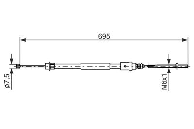 BOSCH 1 987 477 572 Číslo výrobce: BC434. EAN: 3165143519738.