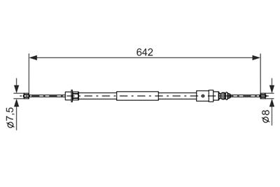 BOSCH 1 987 477 573 Číslo výrobce: BC435. EAN: 3165143519585.