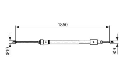 BOSCH 1 987 477 595 Číslo výrobce: BC457. EAN: 3165143519691.
