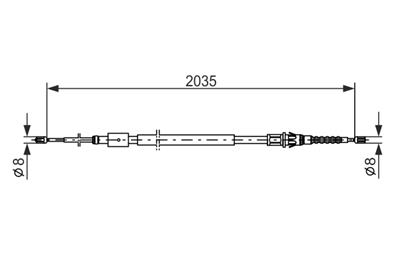 BOSCH 1 987 477 598 Číslo výrobce: BC460. EAN: 3165143519288.