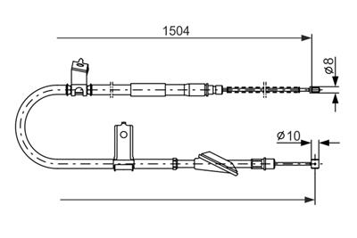 BOSCH 1 987 477 611 Číslo výrobce: BC473. EAN: 3165143518373.