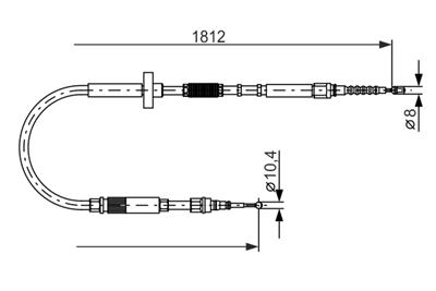 BOSCH 1 987 477 659 Číslo výrobce: BC521. EAN: 3165143519233.