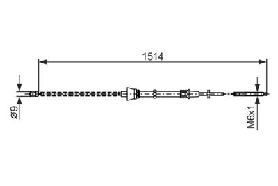 BOSCH 1 987 477 695 Číslo výrobce: BC557. EAN: 3165143526156.