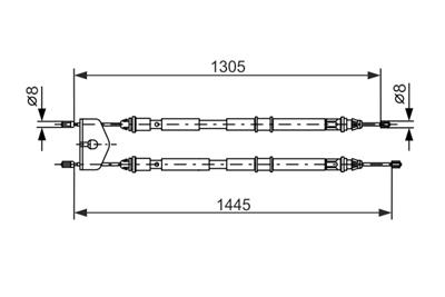 BOSCH 1 987 477 732 Číslo výrobce: BC589. EAN: 3165143642108.