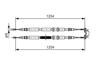 BOSCH 1 987 477 764 Číslo výrobce: BC618. EAN: 3165143642344.