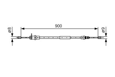 BOSCH 1 987 477 774 Číslo výrobce: BC626. EAN: 3165143642412.