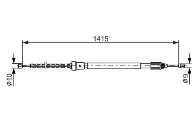 BOSCH 1 987 477 782 Číslo výrobce: BC633. EAN: 3165143642481.