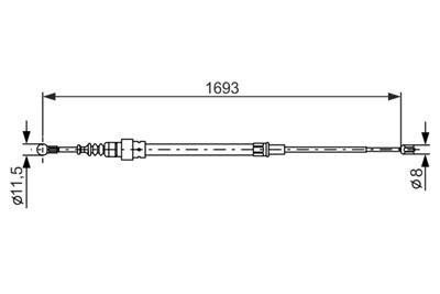 BOSCH 1 987 477 817 Číslo výrobce: BC665. EAN: 3165143641736.