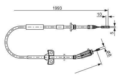 BOSCH 1 987 477 819 Číslo výrobce: BC821. EAN: 4047024049635.