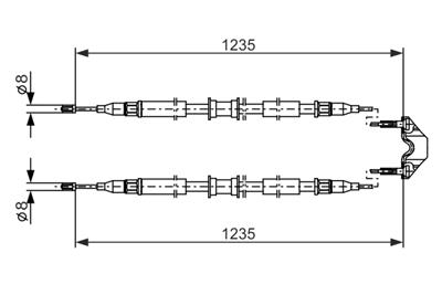 BOSCH 1 987 477 869 Číslo výrobce: BC745. EAN: 3165143966648.