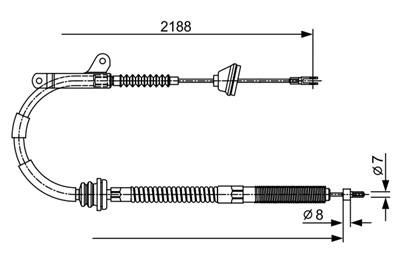 BOSCH 1 987 477 879 Číslo výrobce: BC753. EAN: 3165143966655.