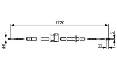 BOSCH 1 987 477 882 Číslo výrobce: BC756. EAN: 3165143966556.