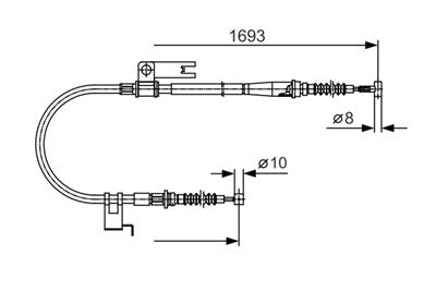 BOSCH 1 987 477 917 Číslo výrobce: BC697. EAN: 4047023019530.