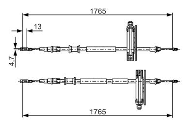 BOSCH 1 987 477 933 Číslo výrobce: BC767. EAN: 4047023054814.