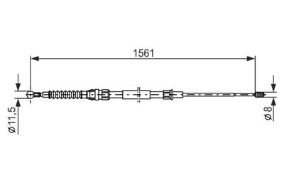 BOSCH 1 987 477 942 Číslo výrobce: BC776. EAN: 4047023054890.