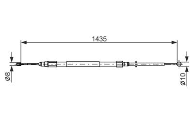 BOSCH 1 987 477 946 Číslo výrobce: BC780. EAN: 4047023450333.