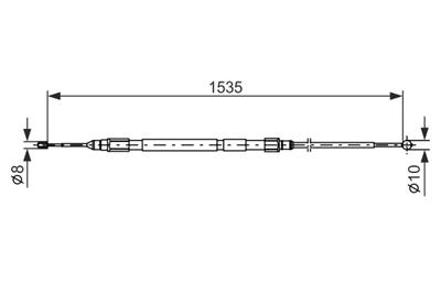 BOSCH 1 987 477 950 Číslo výrobce: BC784. EAN: 4047023450364.