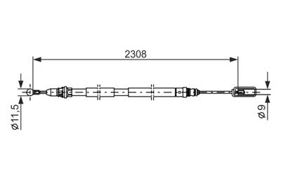 BOSCH 1 987 477 953 Číslo výrobce: BC787. EAN: 4047023450418.