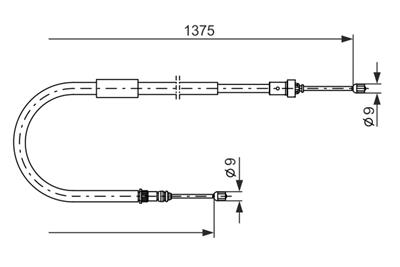 BOSCH 1 987 477 967 Číslo výrobce: BC801. EAN: 4047023450395.