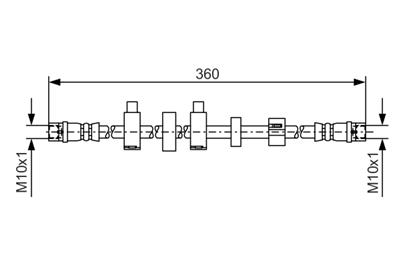 BOSCH 1 987 481 540 Číslo výrobce: BH1424. EAN: 4047025102858.
