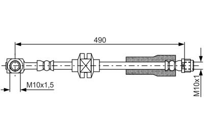 BOSCH 1 987 481 809 Číslo výrobce: BH1693. EAN: 4047025728621.