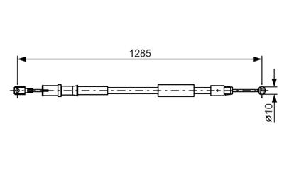 BOSCH 1 987 482 026 Číslo výrobce: BC920. EAN: 4047024250659.