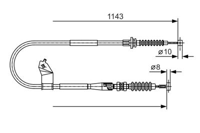 BOSCH 1 987 482 055 Číslo výrobce: BC949. EAN: 4047024250987.