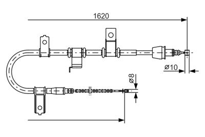 BOSCH 1 987 482 071 Číslo výrobce: BC965. EAN: 4047024251120.
