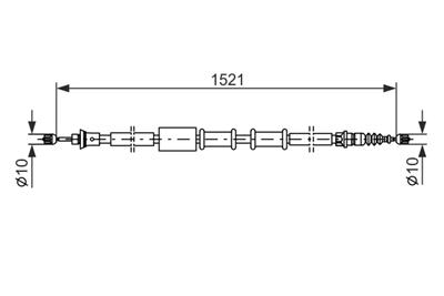 BOSCH 1 987 482 109 Číslo výrobce: BC1003. EAN: 4047024324183.